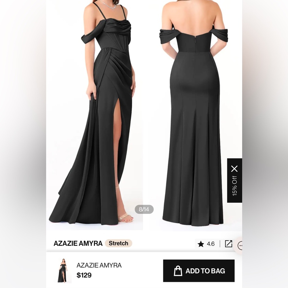 Azazie Amyra Dress- Size 12
